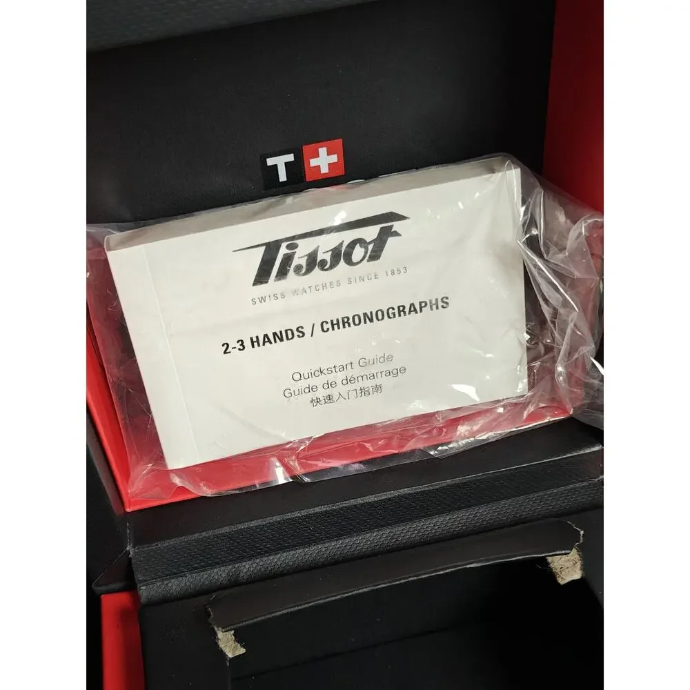 Nwt Tissot $450 T1014102203100 Store Display 9.7 / 10 Men's PR 100 Silver Dial
